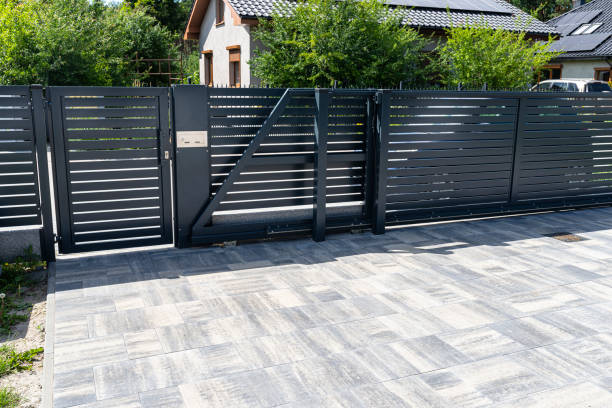 Permeable Paver Driveway in Victoria, KS